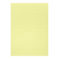 Yellow Topless Pad A4 Yellow 50 sheet 70gsm